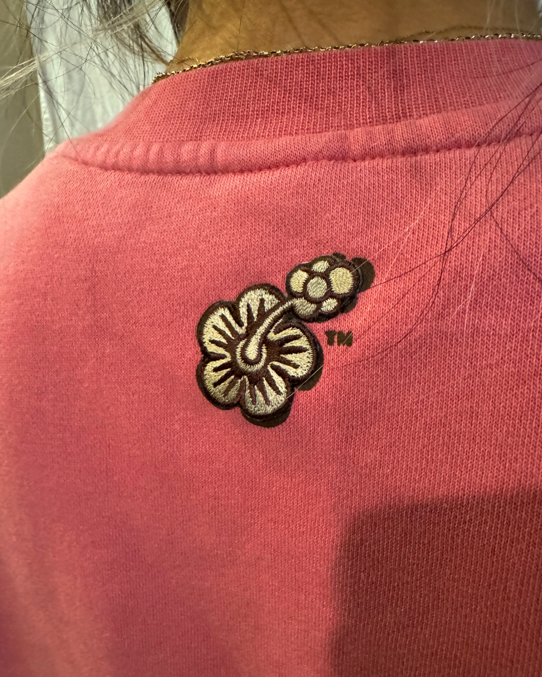 Crew Neck Sweatshirt (Vintage Look - Pink)