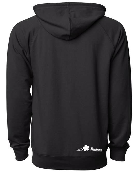 Full Bloom "Light Weight" Hooded Sweatshirt (black)