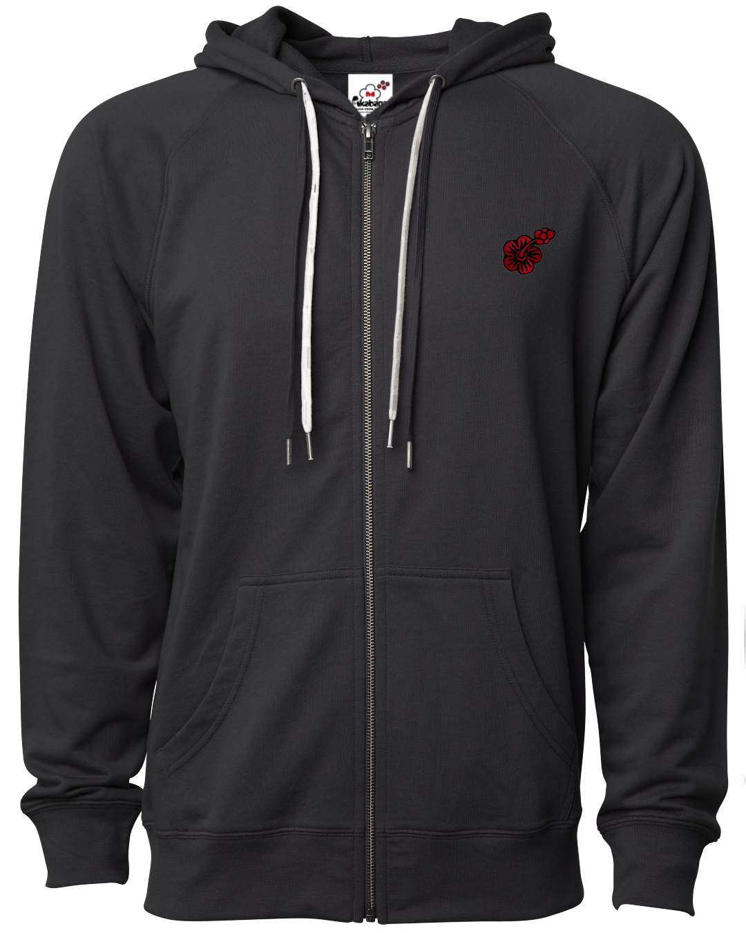 Full Bloom "Light Weight" Hooded Sweatshirt (black)
