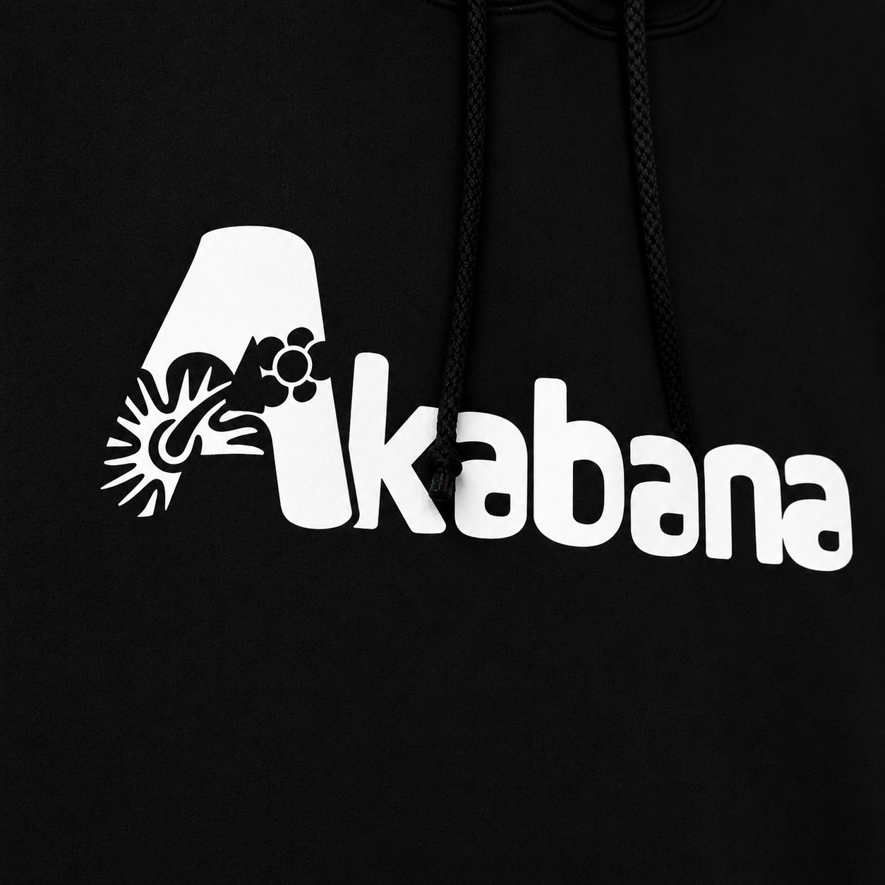"FULL BLOOM" Hooded Sweatshirt (black)