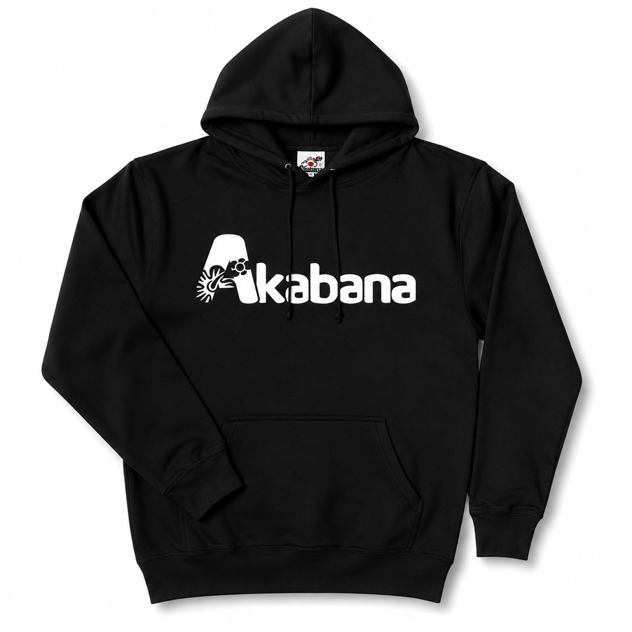"FULL BLOOM" Hooded Sweatshirt (black)