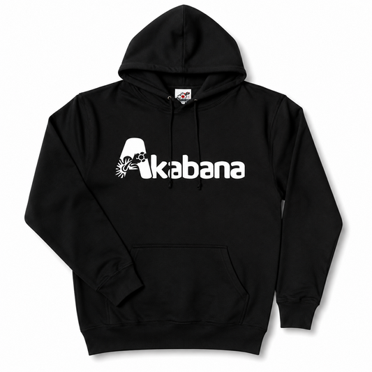 "FULL BLOOM" Hooded Sweatshirt (black)